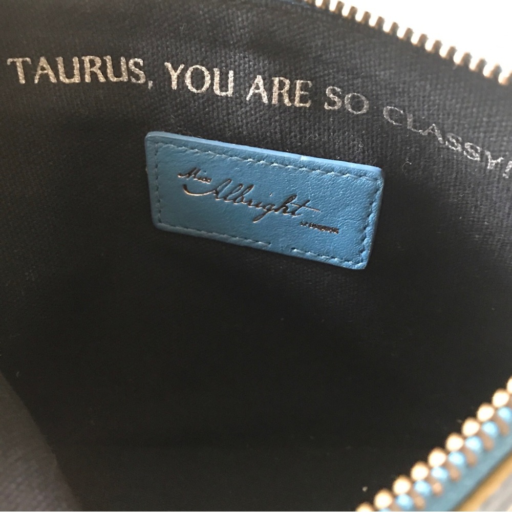 Sold Out Anthropologie Leather Zodiac Pouch by Miss Albright! TAURUS - Picture 5 of 5